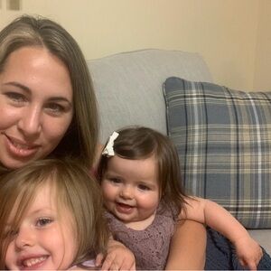 Kardashian Kids Purple Lace Dress